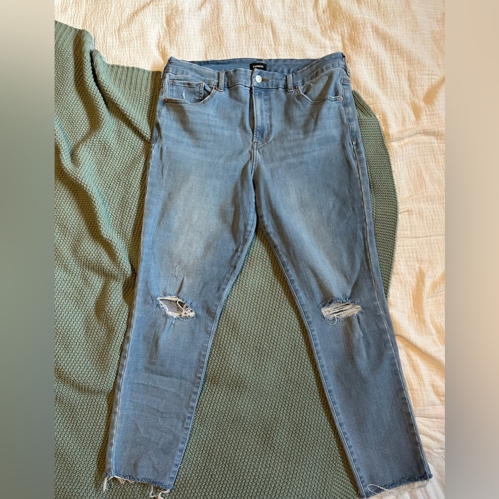 Express High Rise Ultra Stretch Jeans
